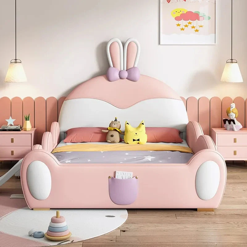 Rabbit Nordic Princess Cozy Cute Kids Bed - Image 4