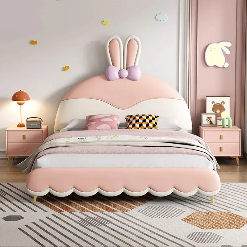Rabbit Nordic Princess Cozy Cute Kids Bed - Image 7
