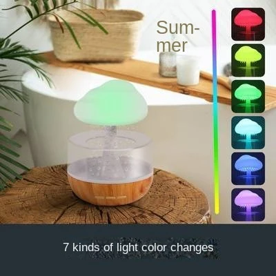 Rain Cloud Mushroom Air Humidifier Night Lamp - Image 7