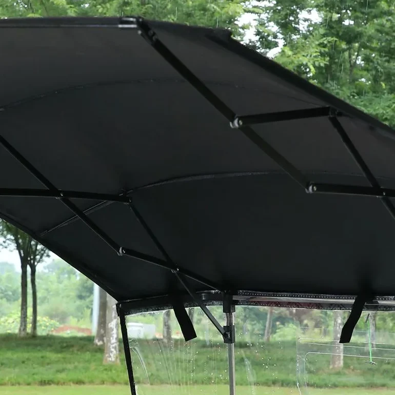 Rain Protection Bike Protective Cover Folding Canopy - Image 9