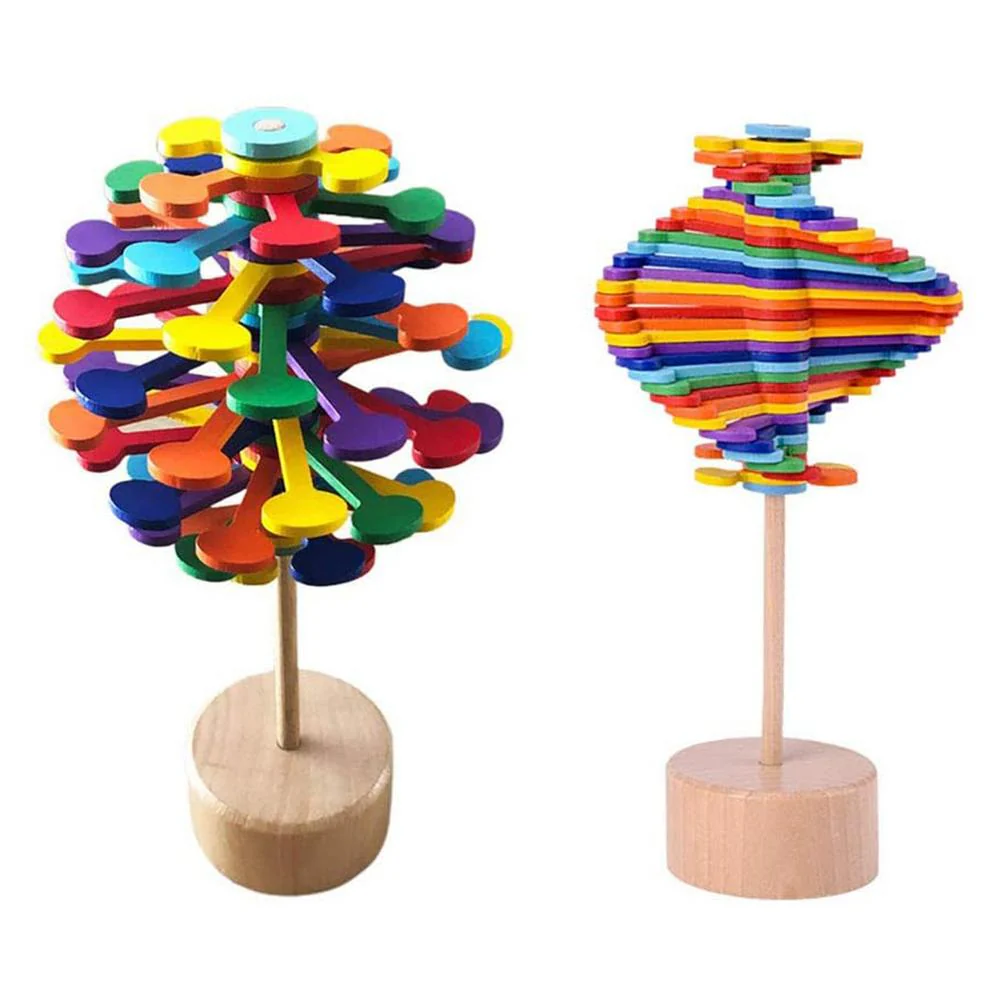 Rainbow Spiral Spin Anti-Stress Toy - Image 12