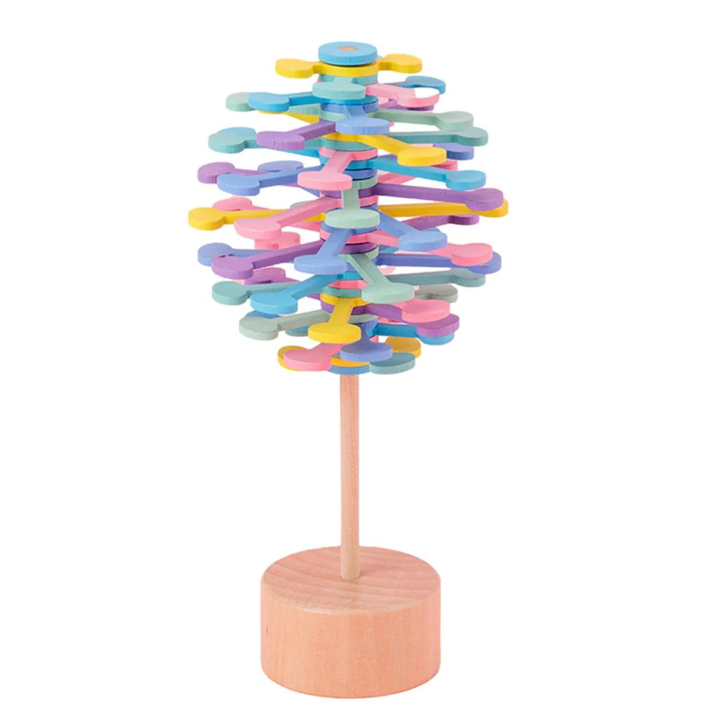 Rainbow Spiral Spin Anti-Stress Toy - Image 9