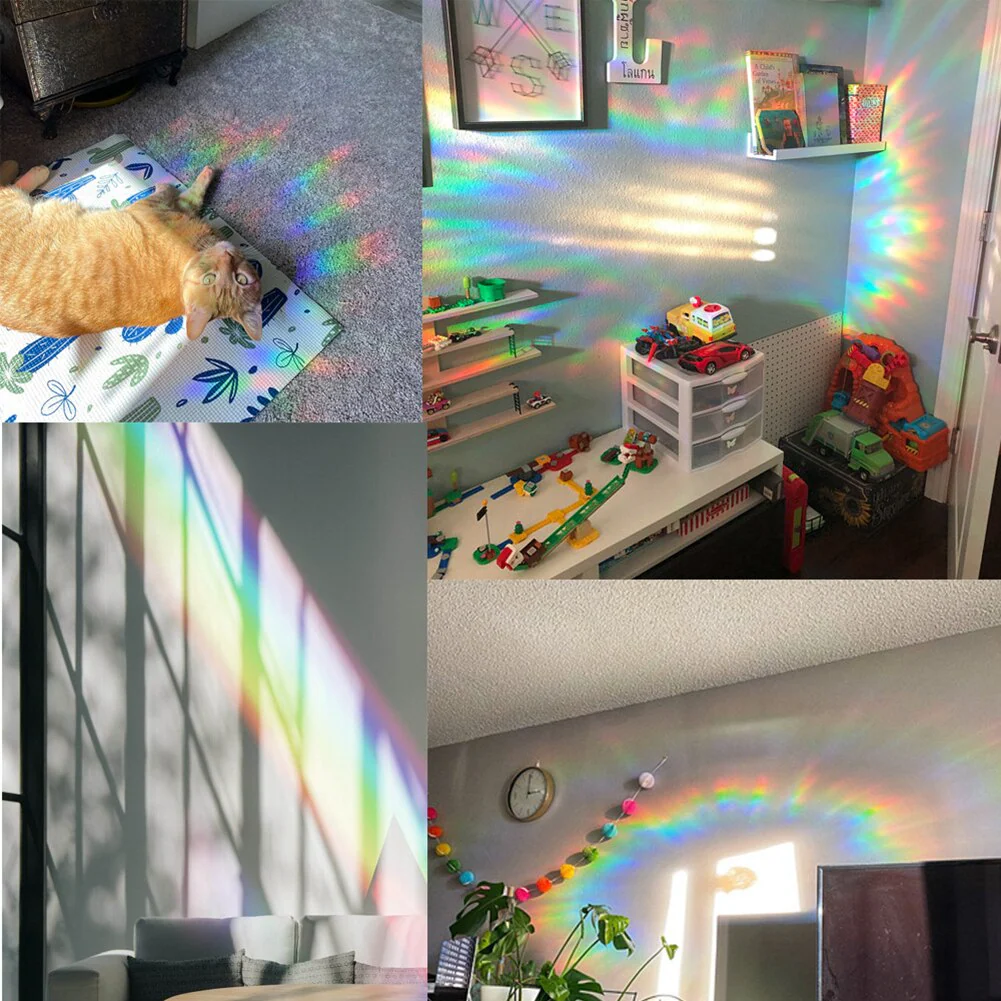 Rainbow Sun Catcher Reflective Window Stickers - Image 4