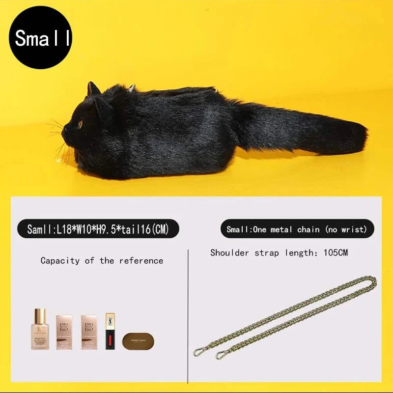 Realistic Cat Handmade Shoulder Bag - Image 13