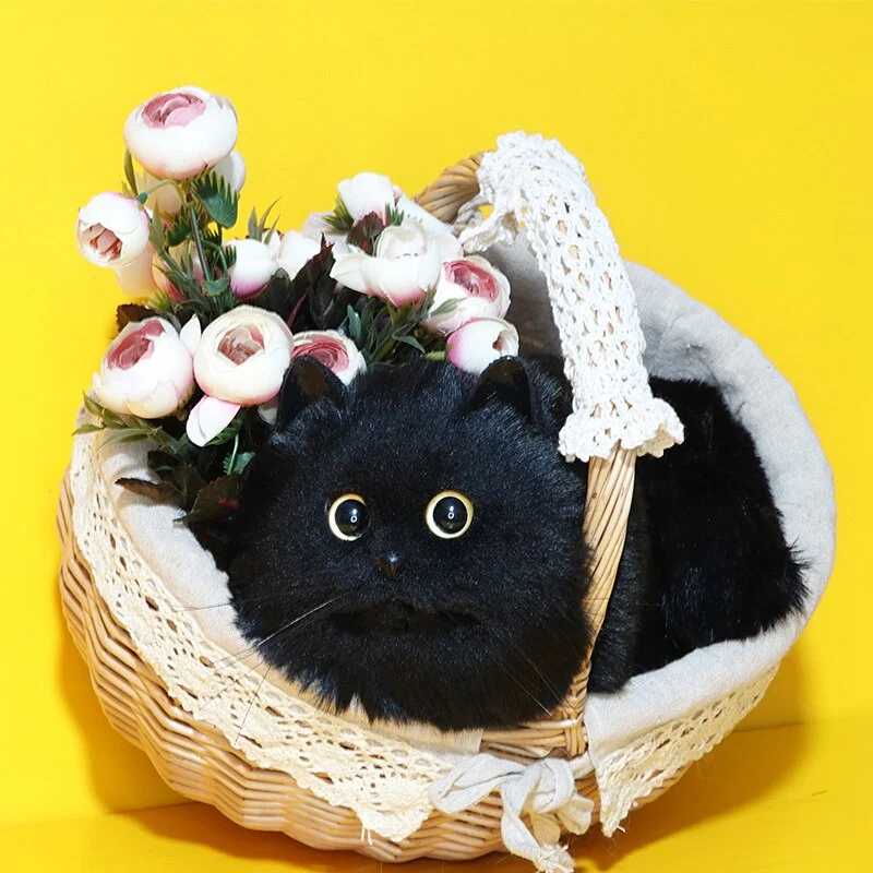Realistic Cat Handmade Shoulder Bag - Image 4