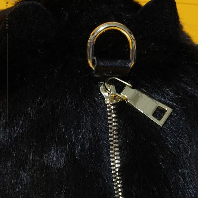 Realistic Cat Handmade Shoulder Bag - Image 8