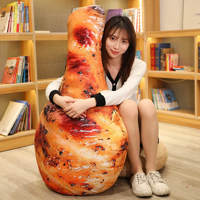 Realistic Food Chicken Leg Plush Toy - Image 5