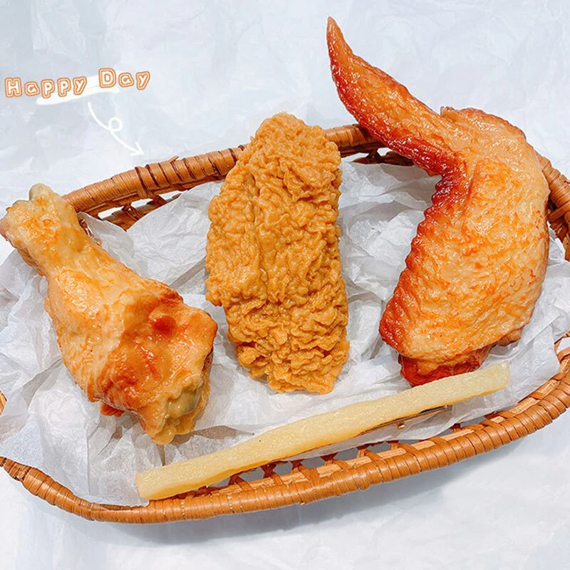 Realistic Fried Chicken Hair Clips - Image 5
