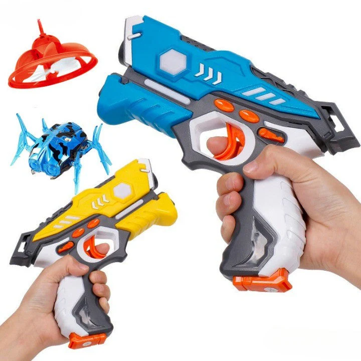 Realistic Sound Light Laser Lead Duel Toy Gun - Image 3