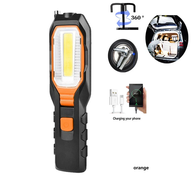 Rechargeable Camping LED Power Bank Flashlight - Image 8