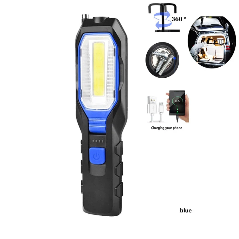Rechargeable Camping LED Power Bank Flashlight - Image 9