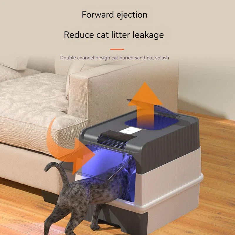 Rechargeable Deodorizing Ultimate Cat Litter Box - Image 3