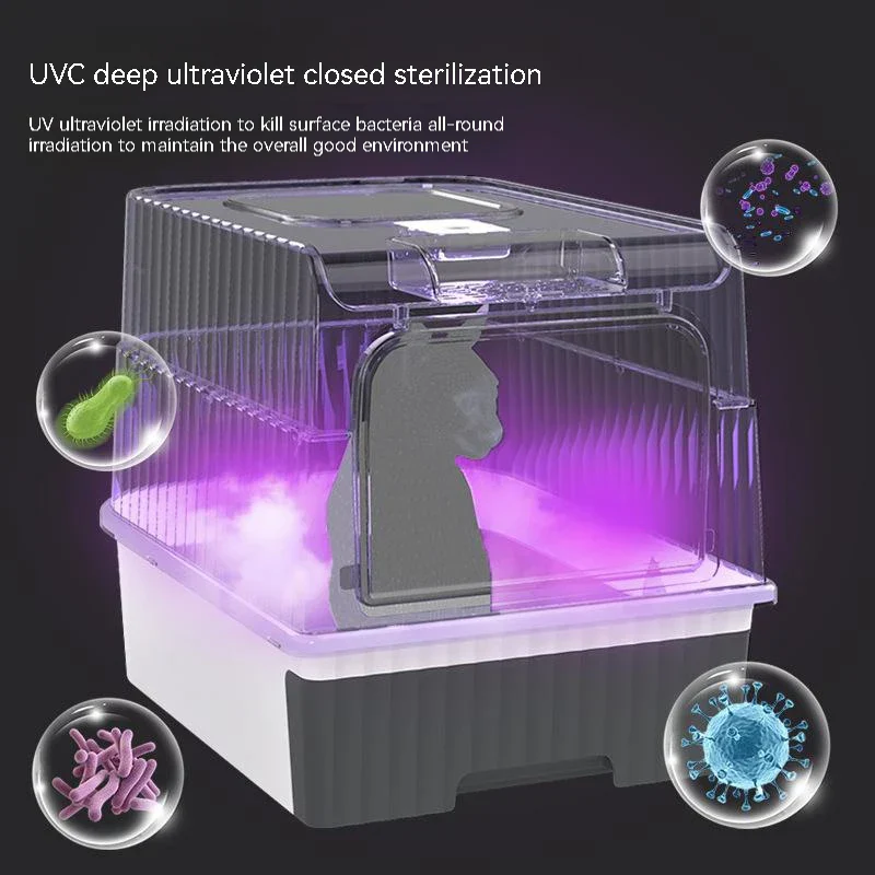 Rechargeable Deodorizing Ultimate Cat Litter Box - Image 5