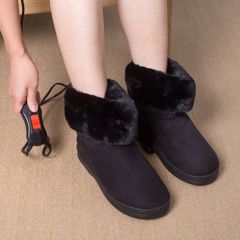 Rechargeable Heated Indoor Winter Slippers - Image 2