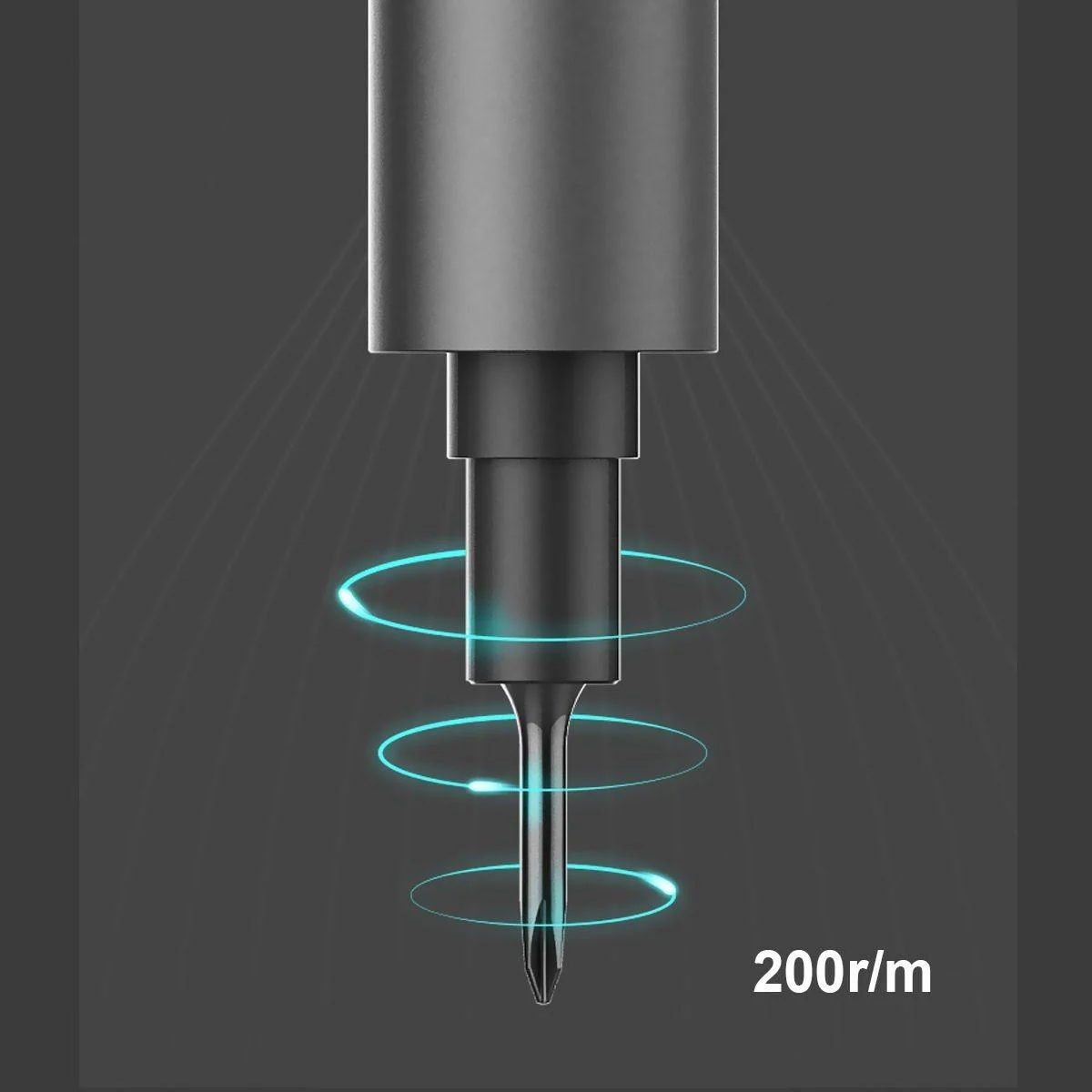 Rechargeable Led Light Electric Screwdriver Kit - Image 7