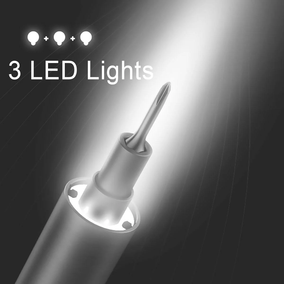 Rechargeable Led Light Electric Screwdriver Kit - Image 9