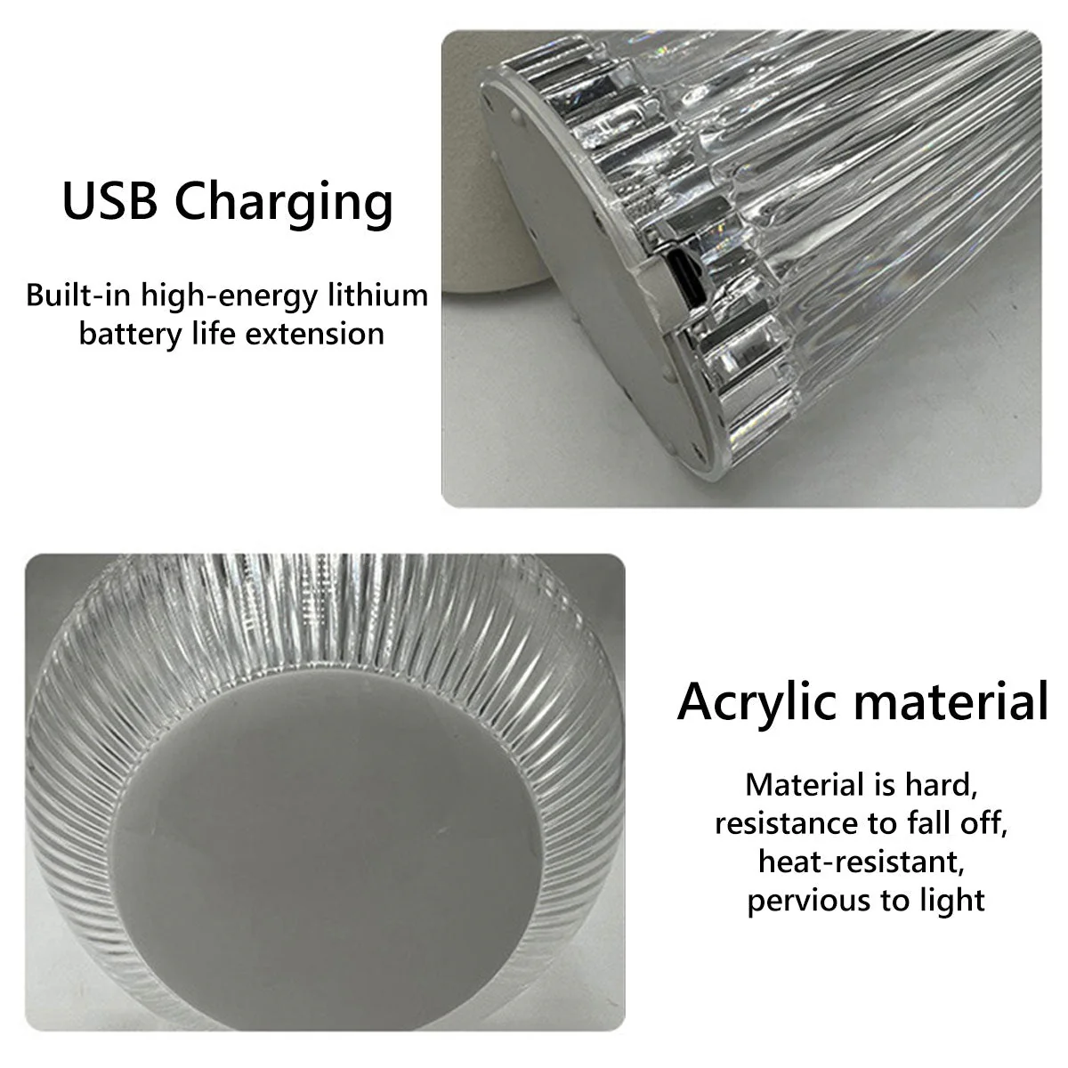 Rechargeable Led Mushroom Table Lamp - Image 4