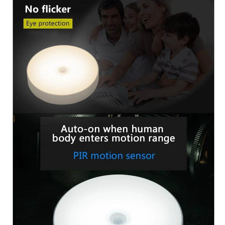 Rechargeable Motion Sensor LED USB Night Light - Image 11