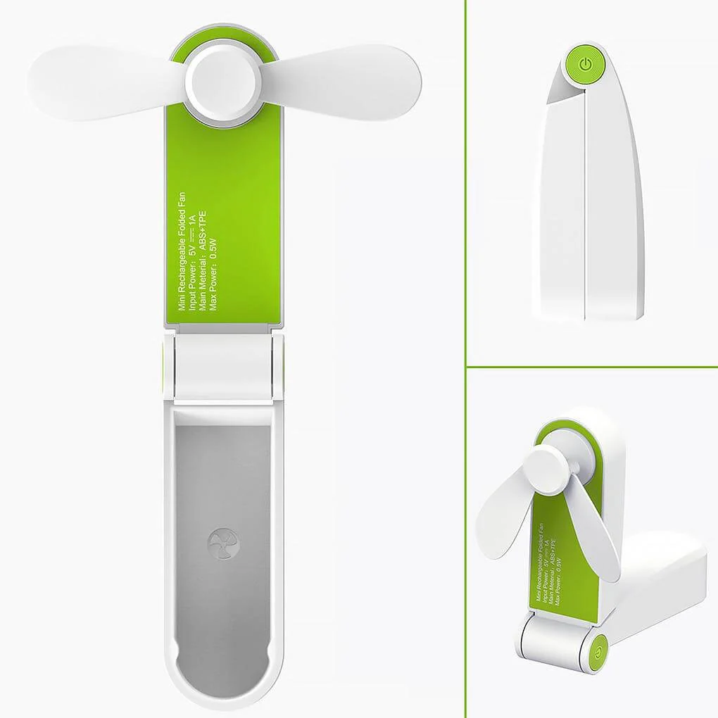 Rechargeable Portable Foldable Mini Fan - Image 8