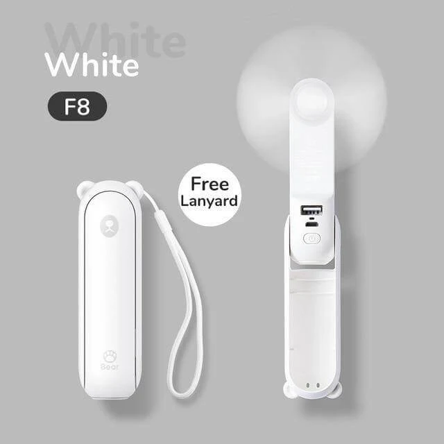 Rechargeable Portable Handheld Foldable Mini Fan - Image 14