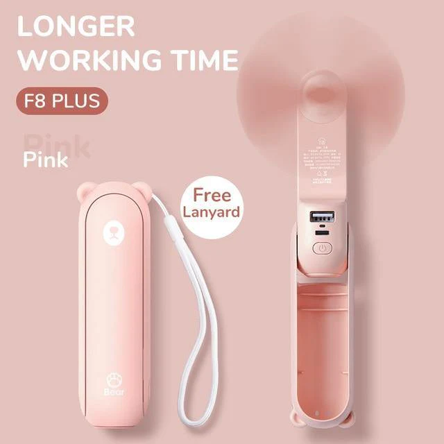 Rechargeable Portable Handheld Foldable Mini Fan - Image 16