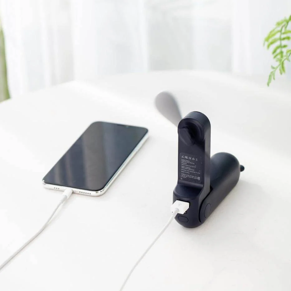 Rechargeable Portable Handheld Foldable Mini Fan - Image 8