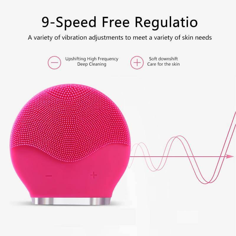 Rechargeable Ultrasonic Facial Cleaner - Image 9