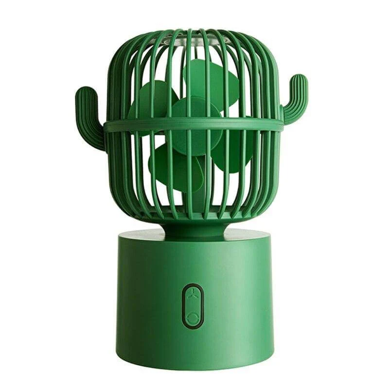 Rechargeable USB Portable Mini Cactus Fan - Image 18