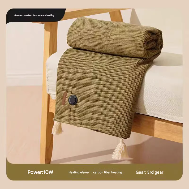 Rechargeable USB Winter Travel Heating Blanket - Image 7