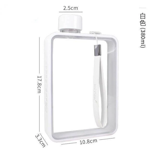 Rectangular Flat Transparent Leak-proof Thermos - Image 8