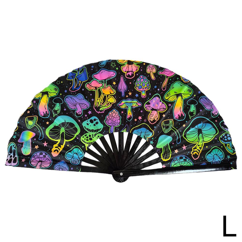 Reflective Japanese Style Folding Hand Fan - Image 15