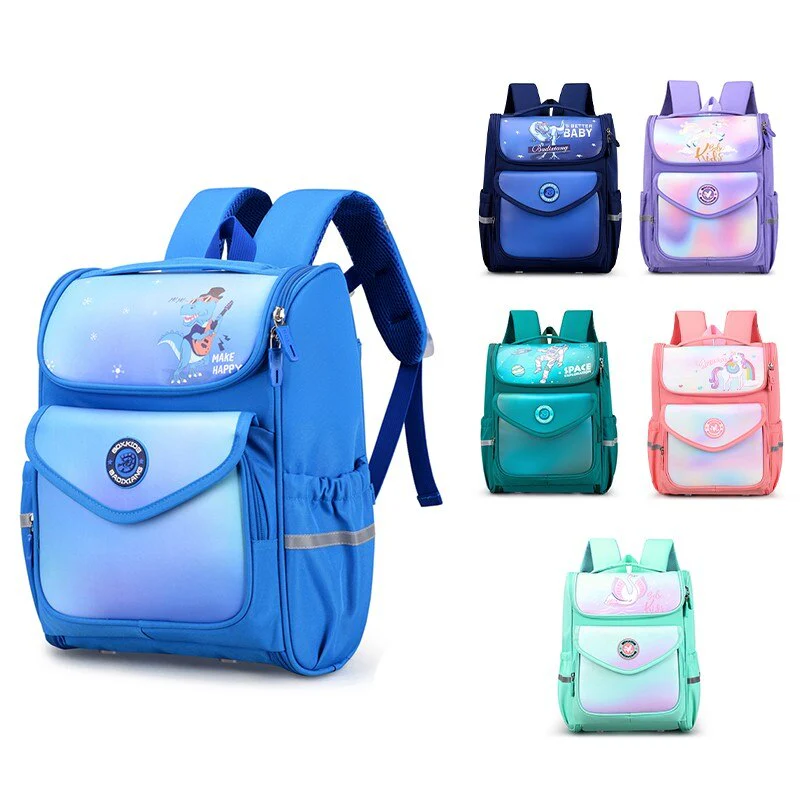 Reflective Large Waterproof Kids School Bag - Image 3