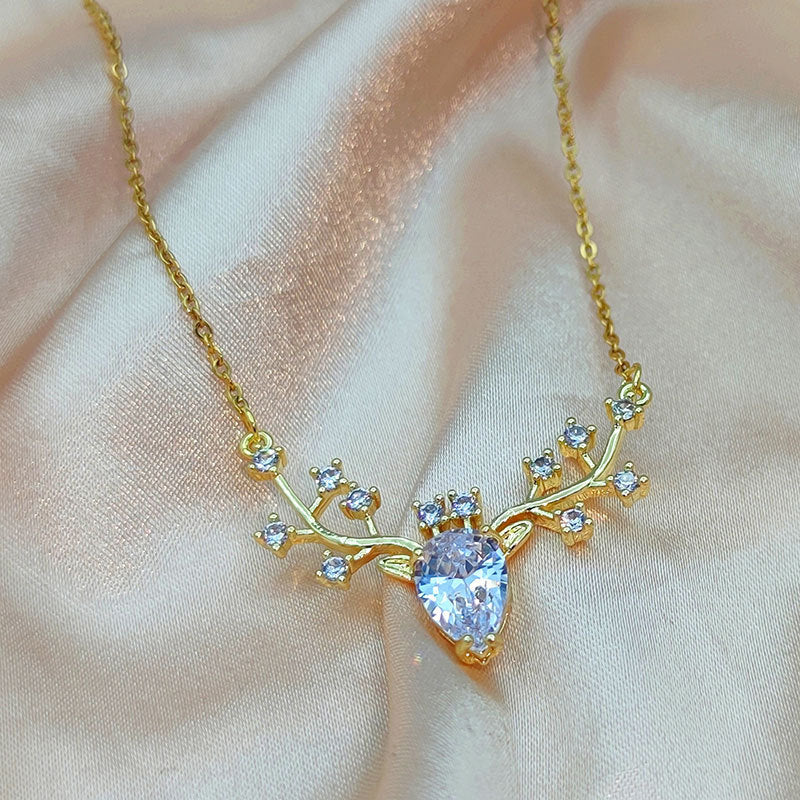 Regal Reindeer Charming Necklace - Image 4