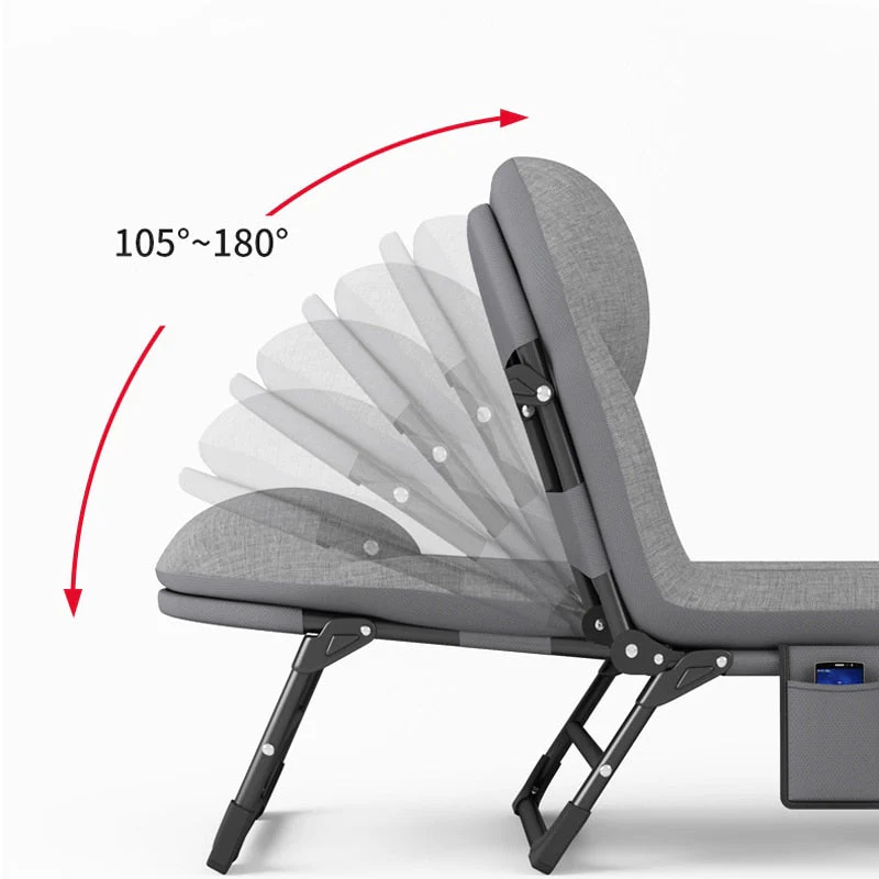 Relax Anywhere Foldable Recliner Single Bed - Image 4