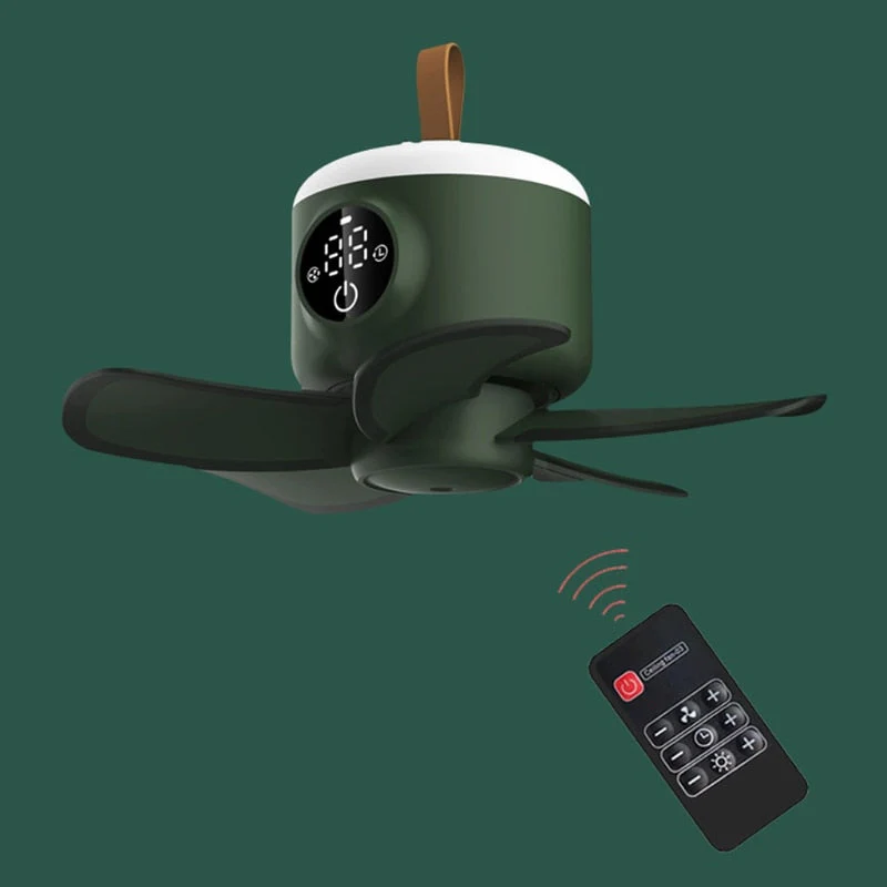Remote Control Air Cooler Ceiling Fan - Image 10