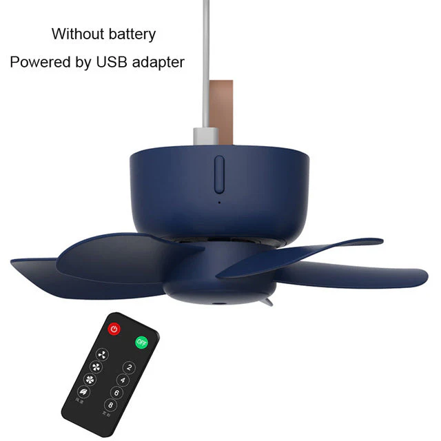 Remote Control Air Cooler Ceiling Fan - Image 11