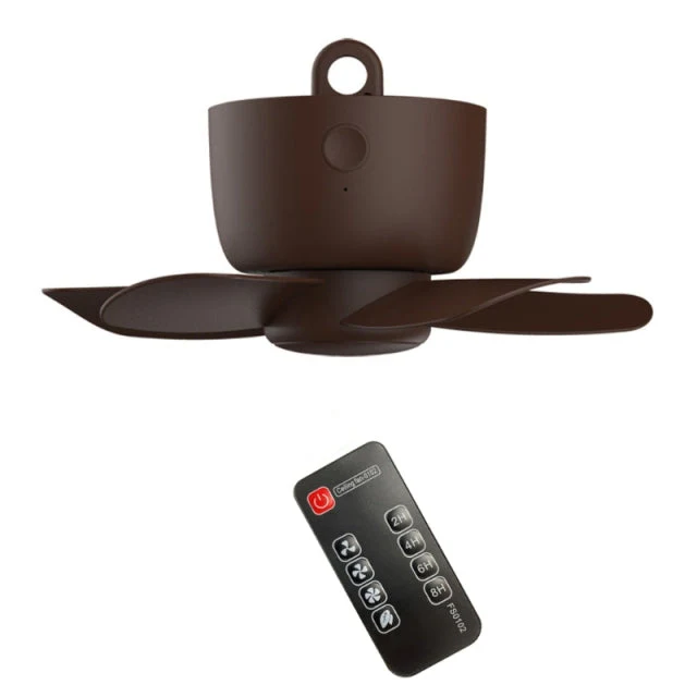 Remote Control Air Cooler Ceiling Fan - Image 12