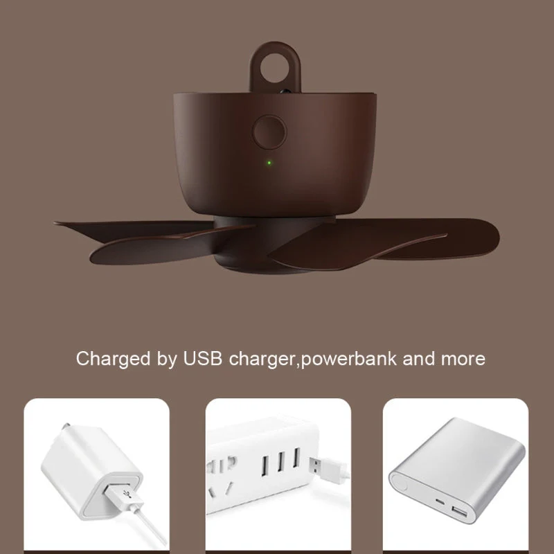 Remote Control Air Cooler Ceiling Fan - Image 5