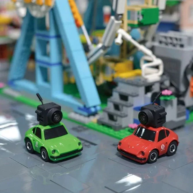 Remote Control Camera Mini Car with Goggles - Image 4