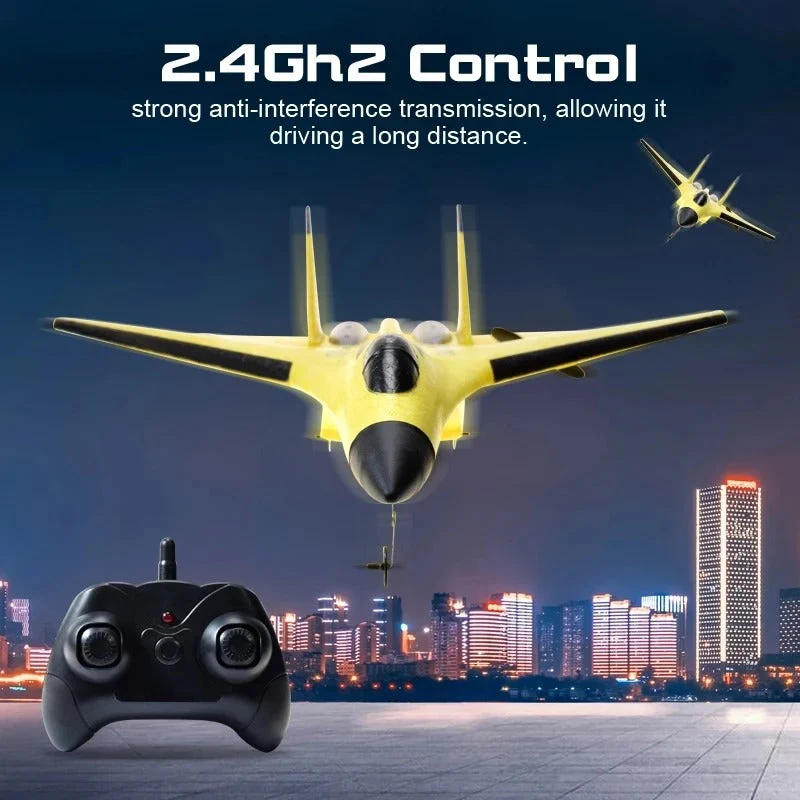Remote Control Foam Fighter Airplane Toy - Image 6