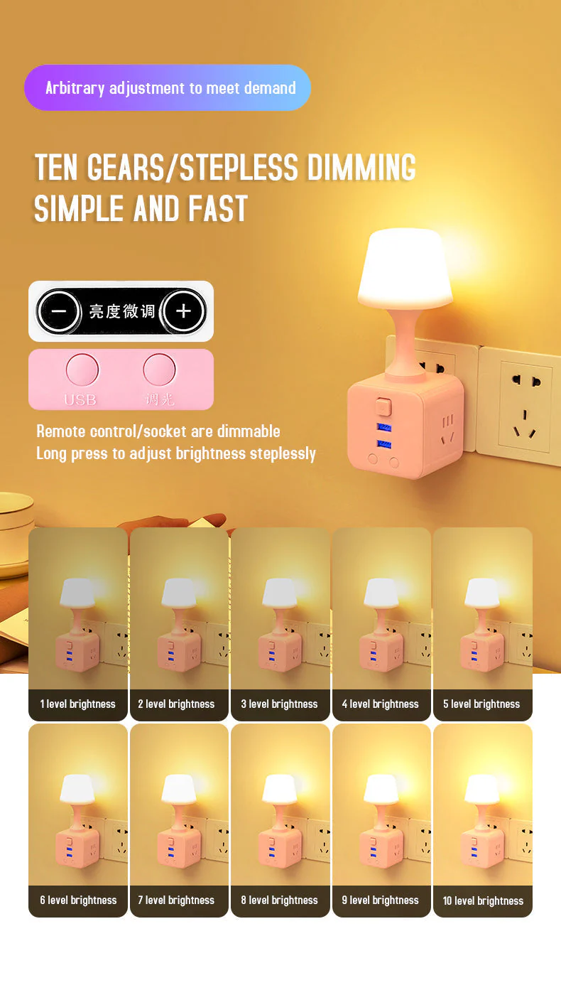 Remote Control Luminous Night Light - Image 8