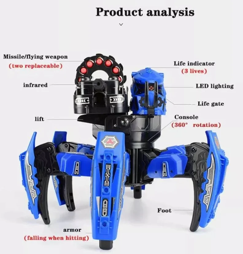 Remote Control Spider Bionic Robot Toy - Image 2