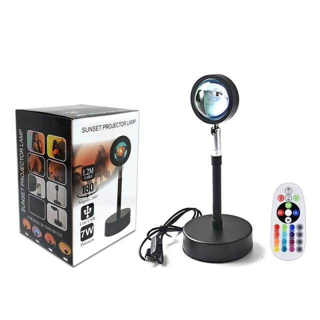 Remote Control Sunset Atmosphere LED Lamp - Image 6