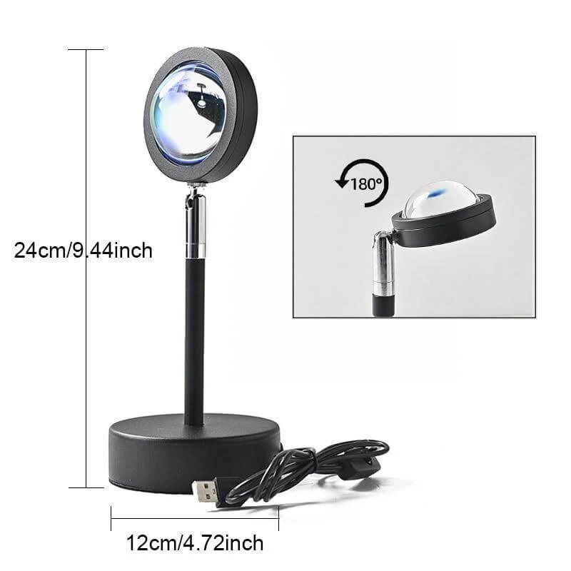 Remote Control Sunset Atmosphere LED Lamp - Image 9