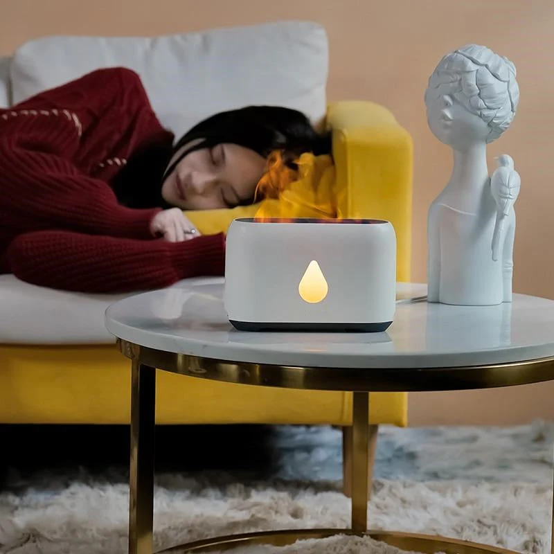 Remote Control USB Flame Aromatherapy Humidifier - Image 4