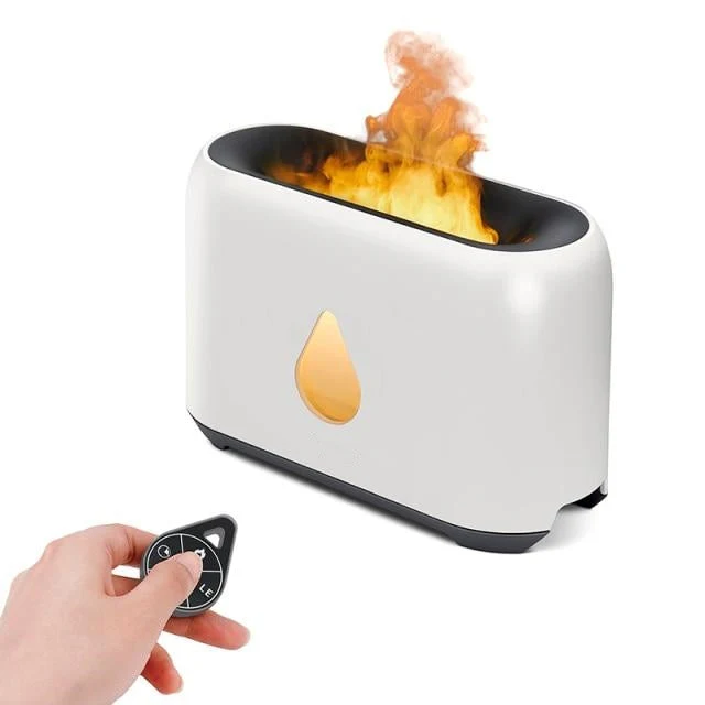 Remote Control USB Flame Aromatherapy Humidifier - Image 5