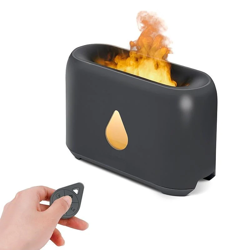 Remote Control USB Flame Aromatherapy Humidifier - Image 6