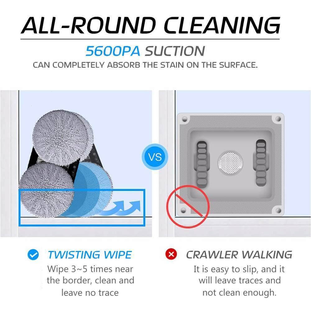 Remote Control Window Cleaning Magnetic Brush Robot - Image 10