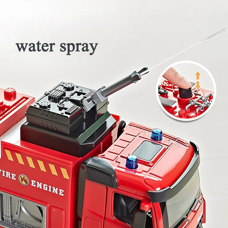 Rescue Mission Multifunctional Kids Large Fire Truck Toy - Image 2