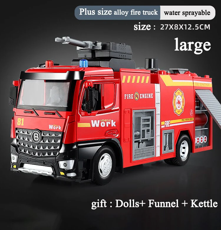 Rescue Mission Multifunctional Kids Large Fire Truck Toy - Image 5
